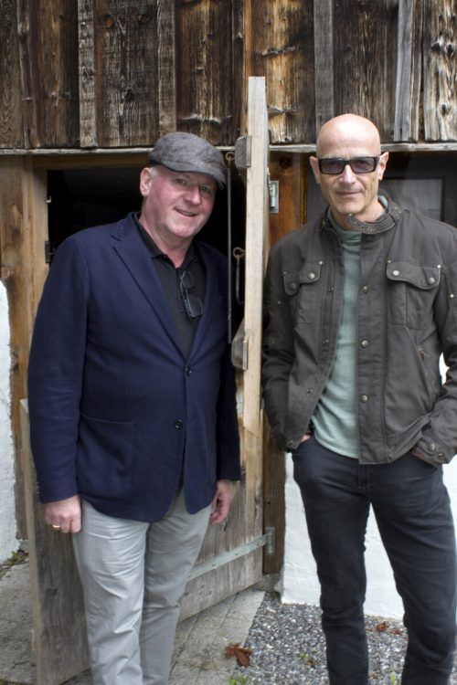 Der nötige Abstand zwischen Roland Jörg (l.) und Thomas Häusle.