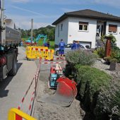 Gaißau lässt Starkregen abfließen