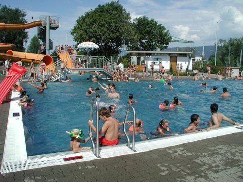 Das Harder Strandbad wird runderneuert und geht 2024 in Betrieb. Mg Hard