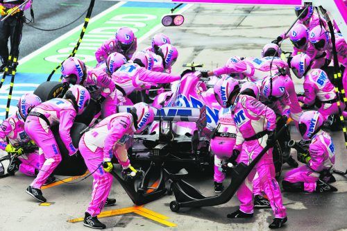 Die guten Resultate von Racing Point sind der Konkurrenz ein Dorn im Auge. gepa
