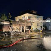 Explosion in Verkaufsladen