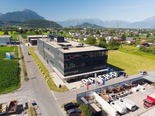 Das Gebäude, in dem Vetter produziert, wurde urpsürnglich von der Firma Rentscher Fill Solutions erbaut.  vn