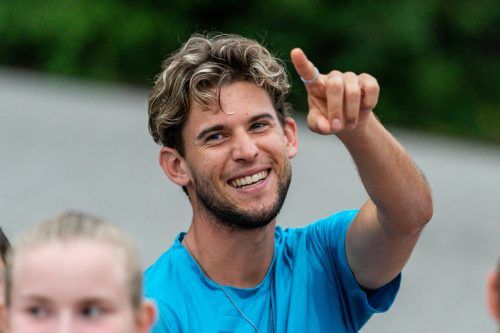 Dominic Thiem freut sich auf den Auftritt zu Hause in Kitzbühel. gepa
