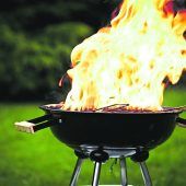 Fettbrand beim Grillen bekämpfen