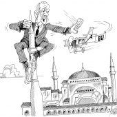 King Kong bei der Hagia Sophia!