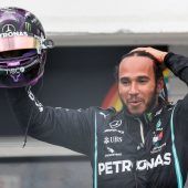 Auf Rekordkurs: F1-Weltmeister Lewis Hamilton siegt zum achten Mal in Budapest. »C1