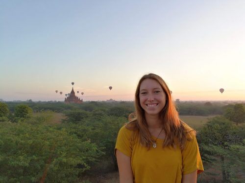 Globetrotter wie Lena Monz teilen ihre Erfahrungen via Zoom. aha