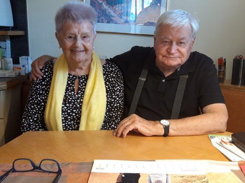 Helga und Karl Neubacher genießen die ruhigeren Jahre.