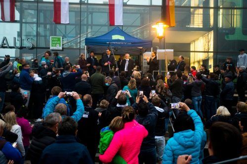 Im Gedränge sollen sich nur Familienverbünde befunden haben. vn/paulitsch