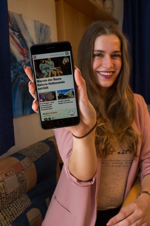 In der Montfortstadt darf man derzeit auf das schnellste Mobilnetz bauen. VN/STeurer