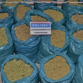 Über 100 Kilogramm Marihuana