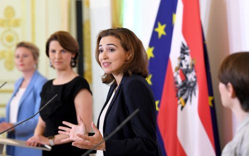 Justizministerin Zadic kündigt Maßnahmen gegen "Hass im Netz" an. APA
