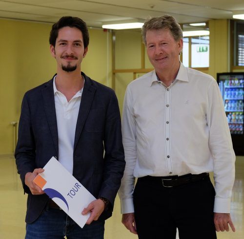 Kassian Gantner und Bertram Summer (Bildungsdirektion Vorarlberg).