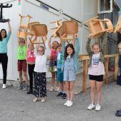 Umzug in die Hittisauer Containerschule