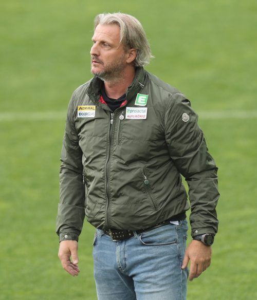 Markus Schopp bleibt bei Hartberg. gepa