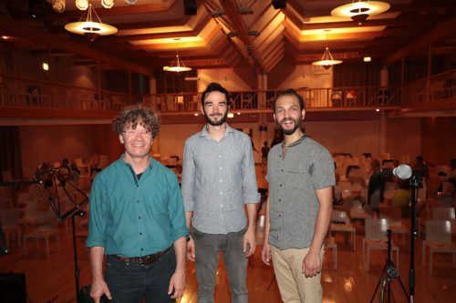 Martin Lindenthal, Elias Menzi und David Soyza.