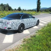 Autonews der Woche Mercedes S-Klasse auf Erprobungsfahrt in Vorarlberg /Berührungsloser Touchscreen / Mitsubishi stoppt Neuheiten für Europa