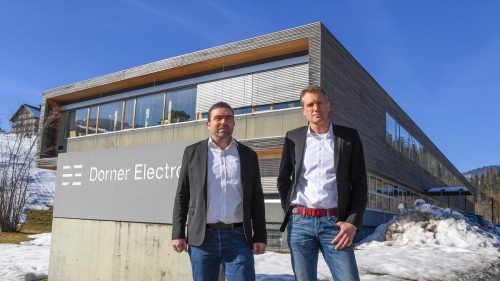 Michael Jäger und Peter Germann (rechts).  vn/Lerch