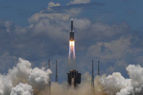 Mit seiner ersten Landung auf dem Mars will China zu den großen Raumfahrtnationen aufrücken. AFP