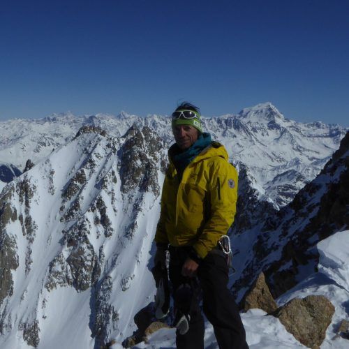 Pio Jutz hat seine Leidenschaft für die Berge zum Beruf gemacht.