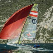 Bildstein/Hussl segeln scharf im Wind