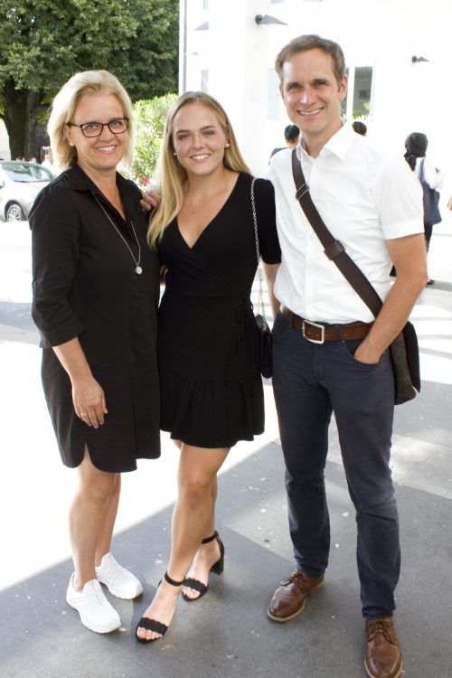 Stolze Eltern: Judith und Christof Bohle freuten sich mit Tochter Julia.