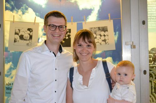 Tobias und Judith Pecchioli waren mit Töchterchen Frieda gekommen.