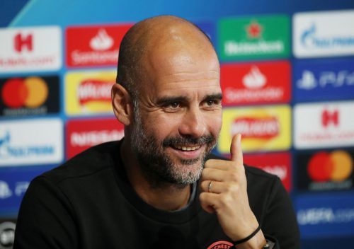 Trainer Pep Guardiola darf nächste Saison mit seinem Team nun fix nach Europa. Reuters