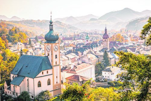 Waidhofen gilt auch als „Stadt der Türme“. Shutterstock/Roman Plesky