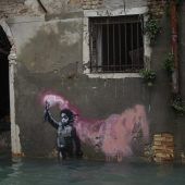 Banksy auf dem Pfänder erwartet