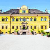 Wasserspiele beim Schloss Hellbrunn