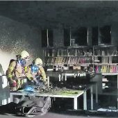 Brand in Höchster Mittelschule