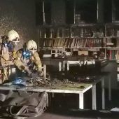 Feuriger Abschiedsgruß nach Vandalismus