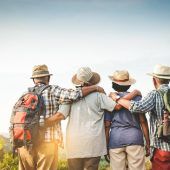 Gemeinsames Wandern gegen die Einsamkeit