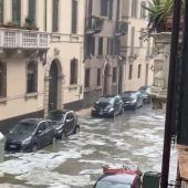 Wetterturbulenzen in Italien: Feuer, Hagel, Schlammlawinen