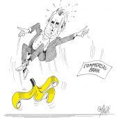 Ausrutscher in der Bananenrepublik!