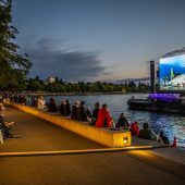 Fantastisches Festspielkino auf dem See