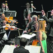 Begeistert gefeierte Musiker