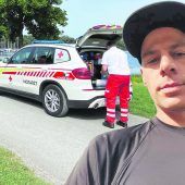 Seniorin am See das Leben gerettet
