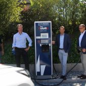 Schnellladestation im Frastanzer Zentrum