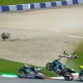 Rossi schrammt an Katastrophe vorbei