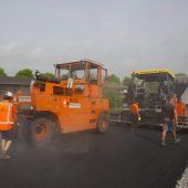 Baustellen auf der Autobahn