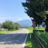 Sperre der L55 wegen Asphaltierung