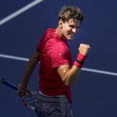 Nach nicht einmal zwei Sätzen war Thiem schon in Runde zwei