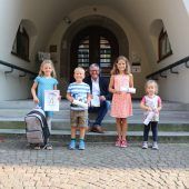 Siegreiche Rallyeteilnehmer