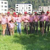 Alpabtrieb hoch drei
