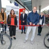 In Rankweil fährt man auf Radboxen ab