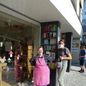 Neuer Bücherschrank in der Bludenzer Sturnengasse
