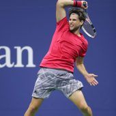 Dominic Thiem hat es schwer in Paris