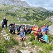 Schönsten Platz Österreichs bewundert